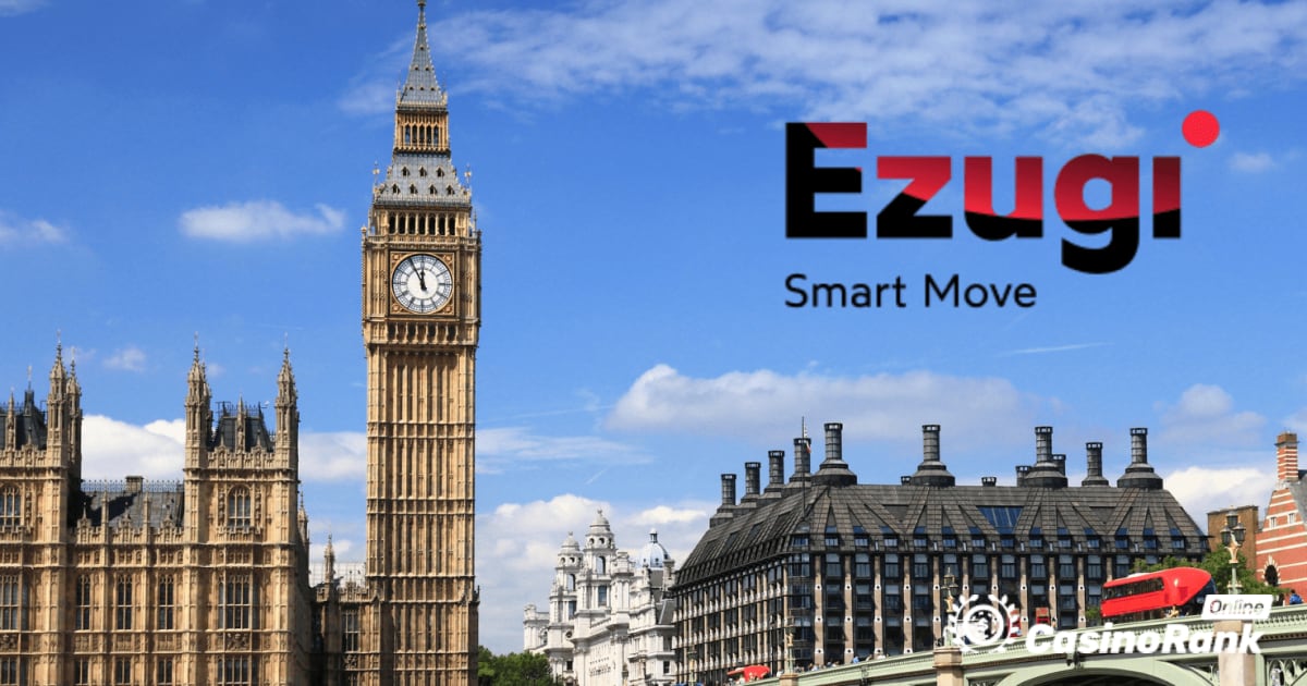 Ezugi fait ses débuts au Royaume-Uni avec Playbook Engineering