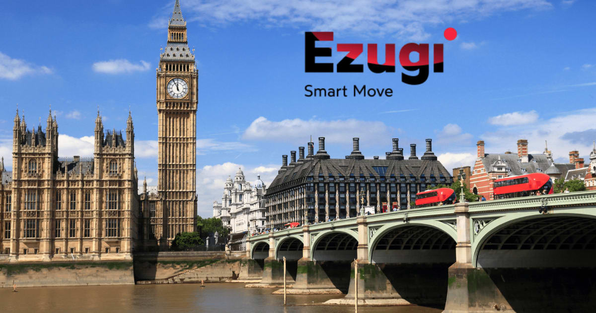 Ezugi fait ses dÃ©buts au Royaume-Uni avec Playbook Engineering