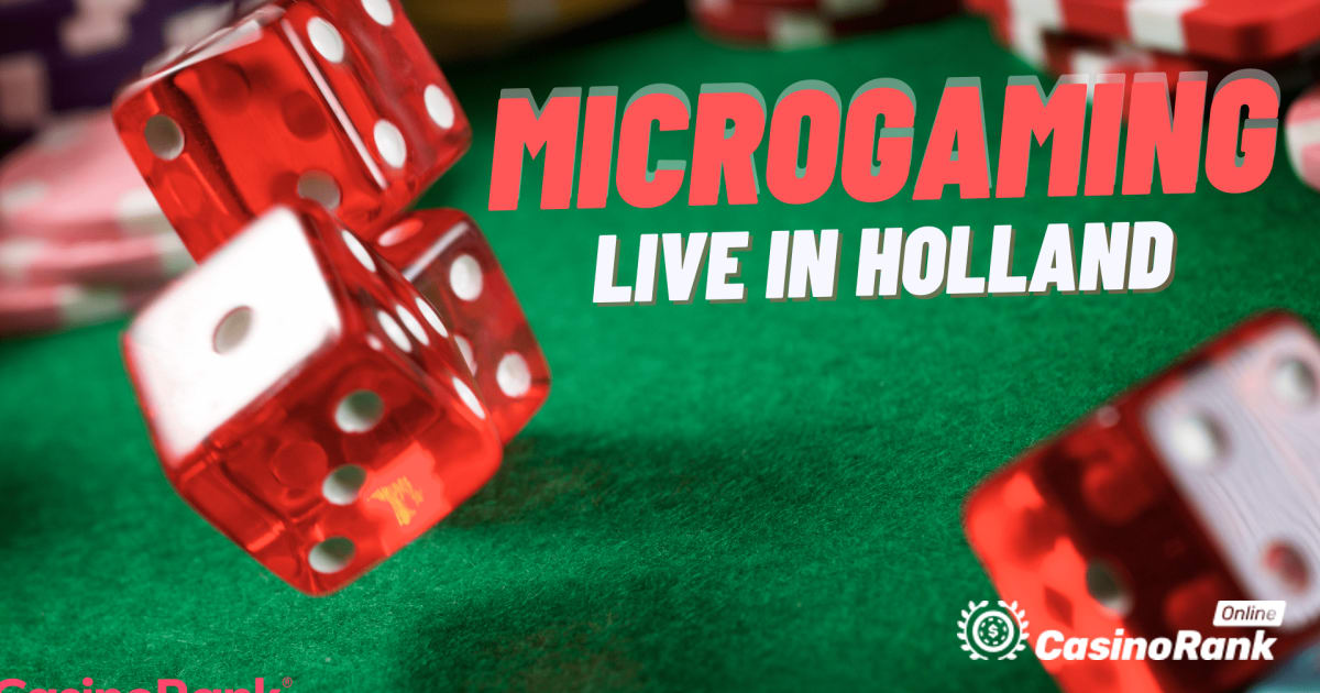 Microgaming propose ses machines à sous en ligne et ses jeux de casino en direct aux Pays-Bas