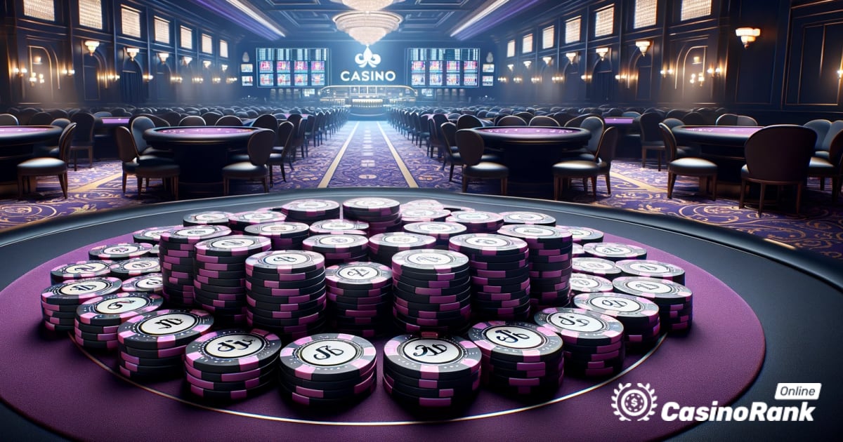 Jetons de marque que vous pouvez trouver dans les casinos en ligne avec croupiers en direct