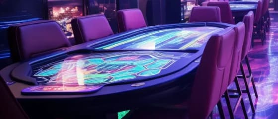 RÃ©alitÃ© augmentÃ©e dans les casinos avec croupiers en direct