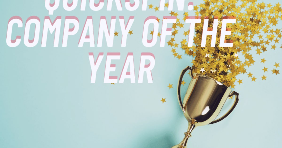 Quickspin Bags remporte le prix de la prestigieuse entreprise de l'année
