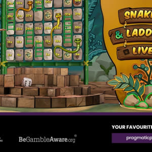 Le jeu pragmatique ravit les joueurs de casino en direct avec Snakes & Ladders Live