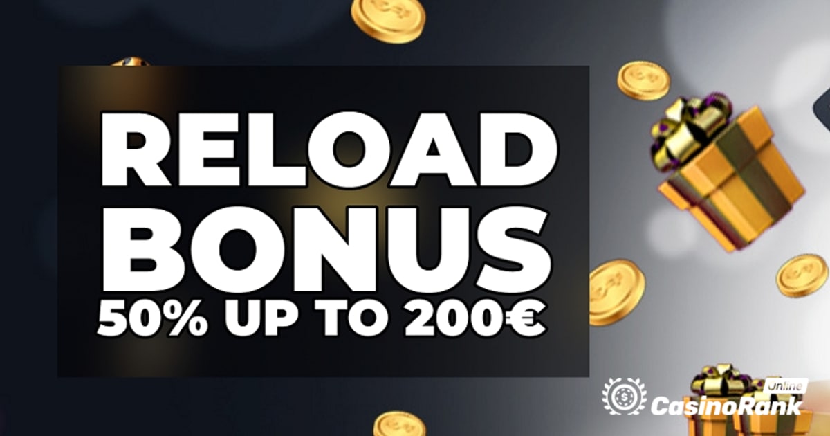 Réclamez un bonus de rechargement du casino jusqu'à 200 € sur 24Slots