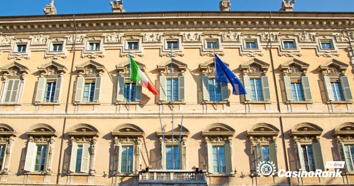 Les législateurs italiens approuvent la phase initiale des réformes du jeu